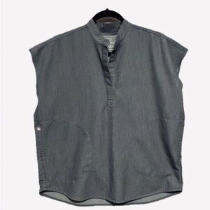 Figs Rafaela Top Grayish Blue Small